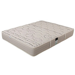 Avis LUXURY LITERIE Ensemble matelas OrganicCoton 140x190 cm + sommier gris ep20cm + 2 oreillers + couette + Tête de Lit