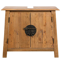 Acheter vidaXL Mobilier salle de bain - Bois pin massif