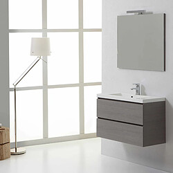 Kiamami valentina meuble salle de bains - Gris