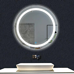 Miroir Rond Salle de Bain F60 cm