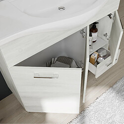 Kiamami Valentina Meuble sur pied Rimini - Chêne Blanc