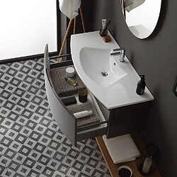 Acheter Kiamami valentina meuble salle de bain - Ardoise