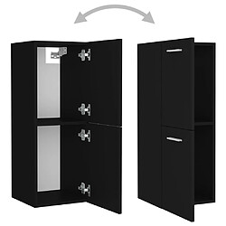 Acheter vidaXL Armoire de salle de bain - Noir