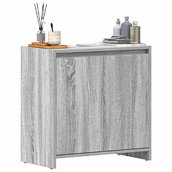 Acheter vidaXL Armoire de bain Sonoma gris