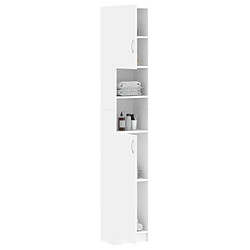 Acheter vidaXL Armoire salle de bain - Blanc