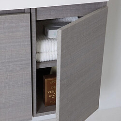 Avis Kiamami valentina Manhattan meuble salle de bain - Gris