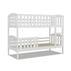 Kids Literie Leo 90x190 Blanc