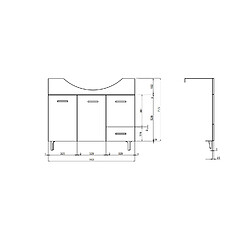 Kiamami valentina Ensemble salle de bain Rimini - Chêne pas cher