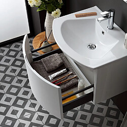 Avis Kiamami valentina Meuble salle de bain - Blanc