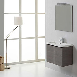 Kiamami valentina Meuble salle de bain - Gris
