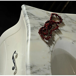 Kiamami Valentina Meuble style Shabby Baroque Blanc