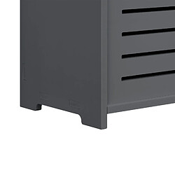Acheter Helloshop26 Meuble salle de bain 62 x 45 x 25 cm gris foncé