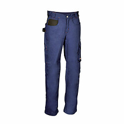 Pantalon de sécurité Cofra Walklander - Noir/Blue marine - 48
