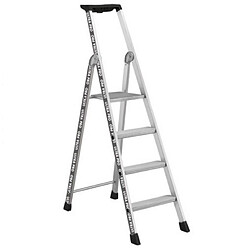 Escabeau 4 marches gris - 02375804 - Ultra Pro - ARTUB