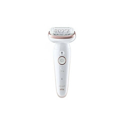 Braun Silk-épil SE9-030 Épilateur étanche - Silk-épil SE9-030 - 2 vitesses - Autonomie 50 min - Rechargeable - Têtes pince et rasoir