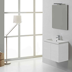 Kiamami Valentina meuble salle de bain - Blanc