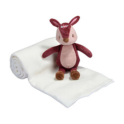 Toilinux Doudou et plaid Tolinux - Faon