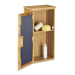 Helloshop26 Armoire salle de bain bambou 66 x 35 x 20 cm