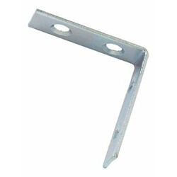Équerres d’angle 90° en acier galvanisé - Lot de 20