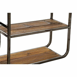 Dkd home decor Étagère murale en bois - Noir