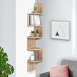 Idmarket MARKET Étagère Murale d'Angle ISA