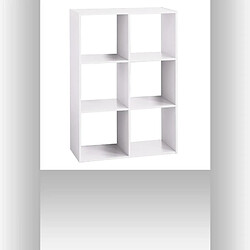 Avis Atmosphera Étagère cube 6 cases - Blanc