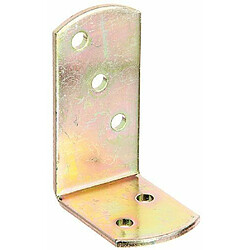 Équerre L en acier galvanisé