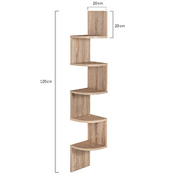Acheter Idmarket MARKET Étagère Murale d'Angle ISA