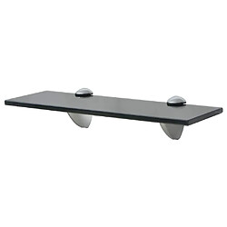 VIDAXL Étagère Murale Verre Étagère murale en verre - 30 x 20 cm - Verre trempé - Supports en zinc