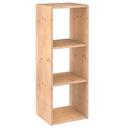 Etagère 3 cases bois 105.4cm - dinamic-3 - ASTIGARRAGA