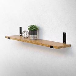 Acheter Ml-design Supports d'étagère muraux - Noir
