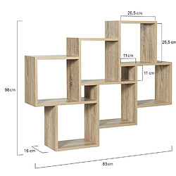 Idmarket Market Étagère murale LUCAS hêtre pas cher