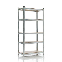 Decoshop26 Étagère charges lourdes - Gris