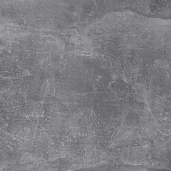MES Étagère Murale Gris Béton & Blanc