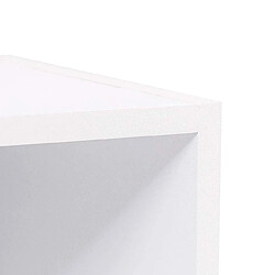 Helloshop26 Bibliothèque 4 cubes - Blanc