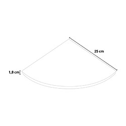 Acheter Sanitec Étagère d'Angle Angolo