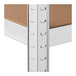 Helloshop26 Étagère charge lourde 5 niveaux - Gris