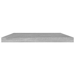 Avis vidaXL Panneaux de Bibliothèque 4 pcs Gris Béton