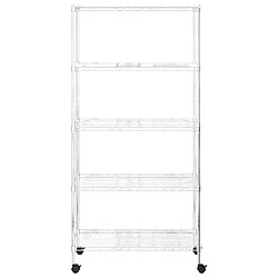 Acheter vidaXL Étagère de rangement Chrome