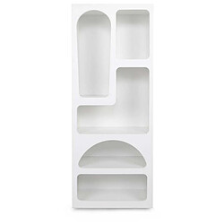Hanah Home Vente-Unique Étagère 5 Niches Blanc