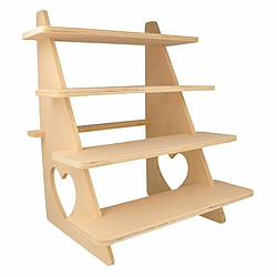 Artemio Présentoir étagère bois - Beige