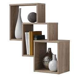 MES Étagère murale design - Chêne