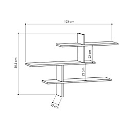 Avis Concept Usine Etagère murale design TANA