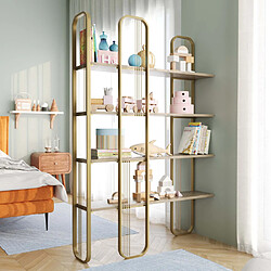 Hanah Home Étagère Sierra - Doré