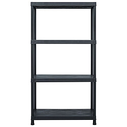 vidaXL Étagère de rangement plastique