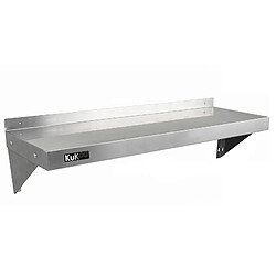 Monstershop étagères murales inox - Argent