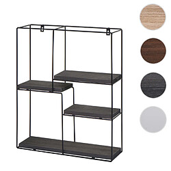 Mendler étagère murale industrielle - Gris