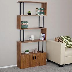 Mendler Bibliothèque colonne - Chêne