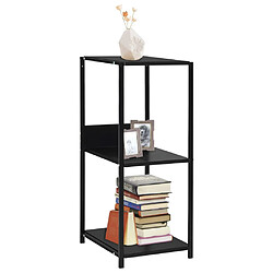 Chunhelife Étagère à livres colonne - Noir