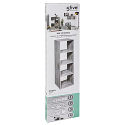 Five simply smart Étagère colonne 4 cases - Gris